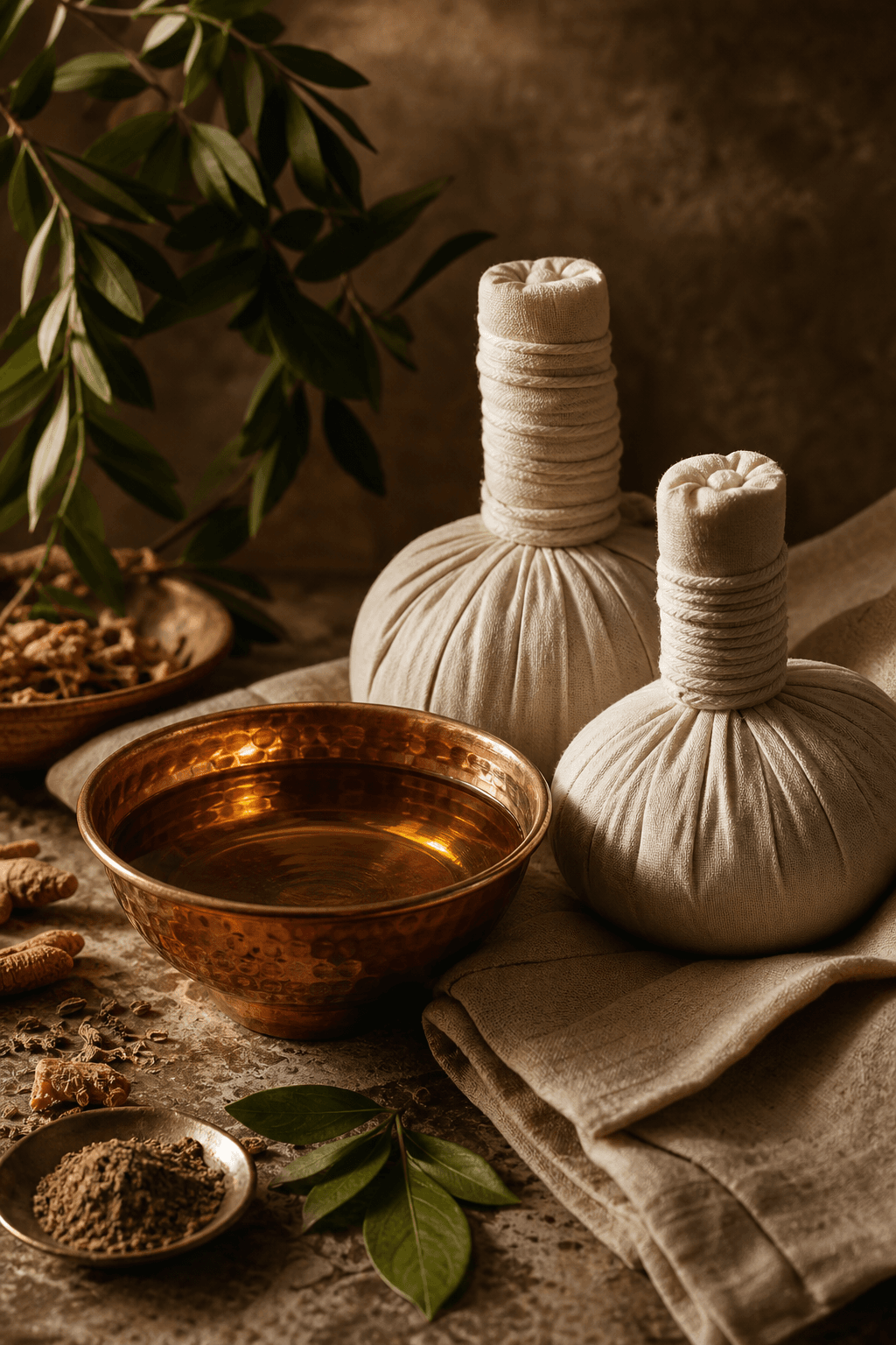 Abhyanga + Podikizhi Body Treatment - 75mins