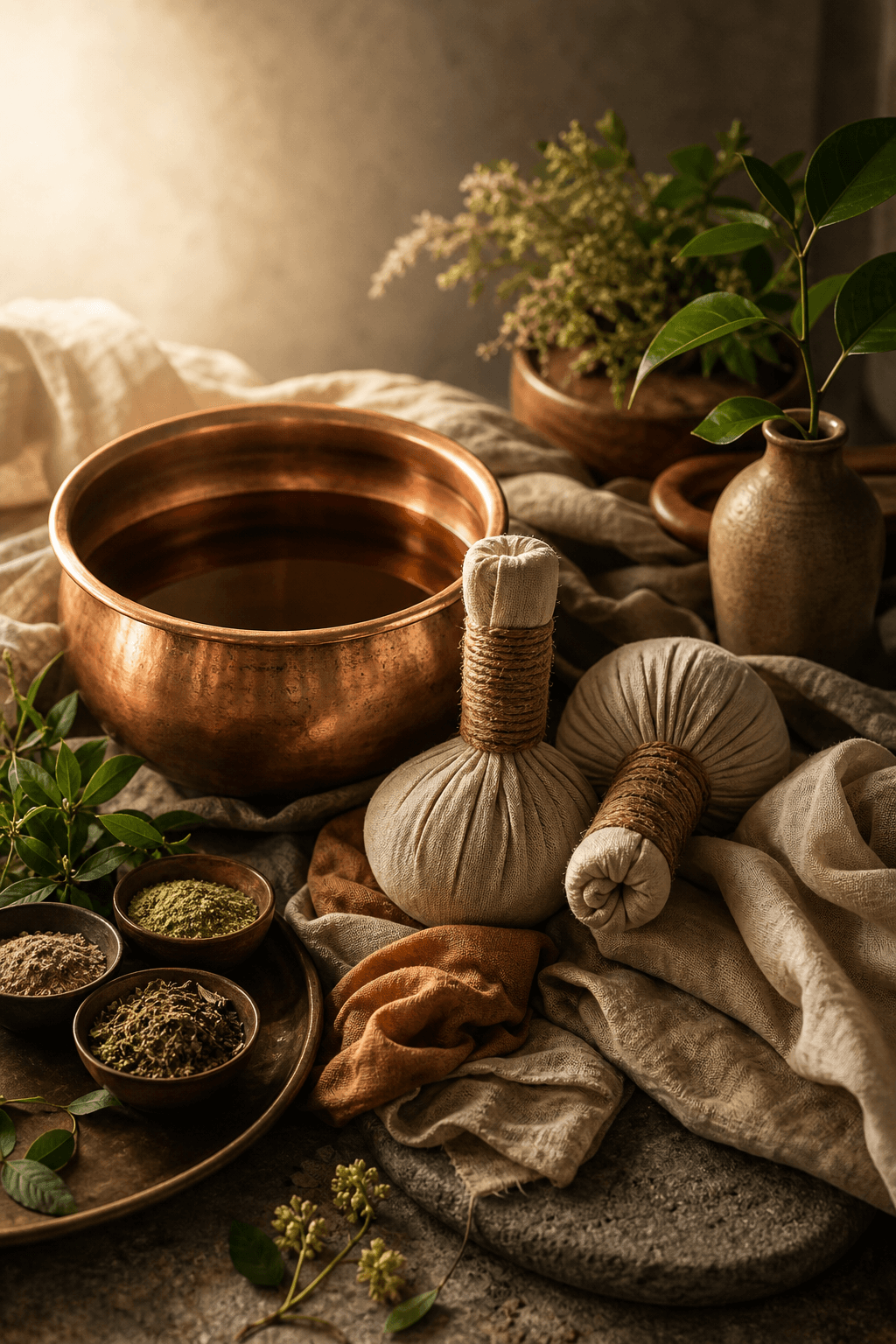 Abhyanga + Podikizhi Body Treatment - 90mins